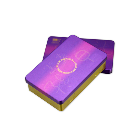 Colorful RectangularMetal Box Soap
